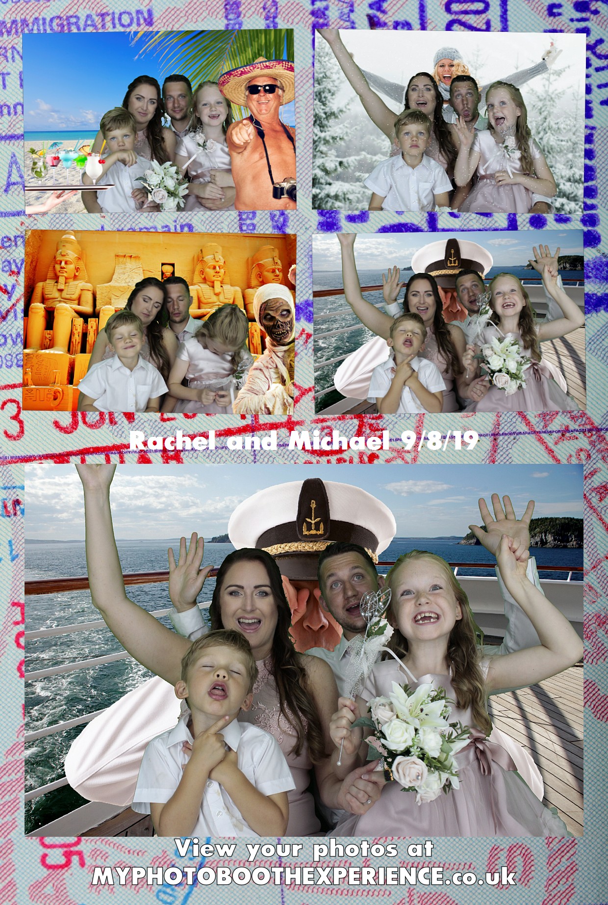 Rachel and Michael's Wedding | View more photos from the event at gallery.myphotoboothexperience.co.uk/u/MyPhotoBoothExperienceLtd/Rachel-and-Michaels-Wedding